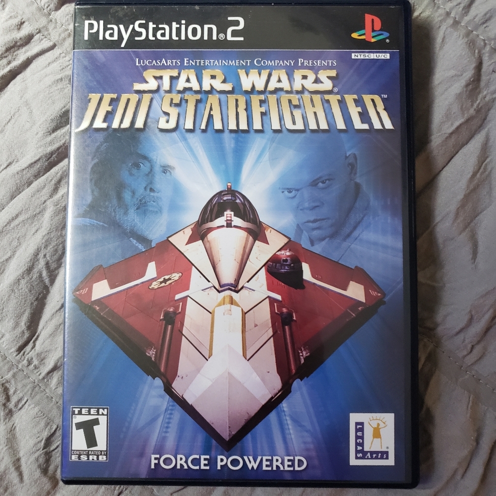 Sony Star Wars Jedi Starfighter Video Game For Playstation 2